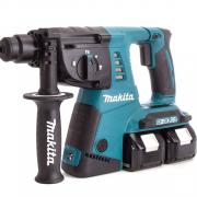 Аккум. перфоратор MAKITA LXT DHR 263 RF4 в чем. (18+18 В, 4 акк., 3.0 А/ч Li-Ion, 2.5 Дж, вес 4.9 кг, быстросъемн.)