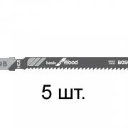 Пилка лобз. по дереву T119B (5 шт.) BOSCH