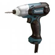 Шуруповерт ударный MAKITA TD 0100 в кор. (230 Вт, патрон внутр. шестигр. 1/4&quot;, 100 Нм,)