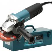 Одноручная углошлифмашина MAKITA 9557 HNK в чем. (840 Вт, диск 115х22 мм) [9557HNK]