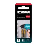 Биты для шуруповертов HYUNDAI PH-1 25mm TIN 2шт 203102 Биты для шуруповертов HYUNDAI PH-1 25mm TIN 2шт 203102