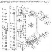 Кольцо 2,4*1,6 (№39) для FROSP AF-9021C