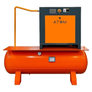 Компрессор винтовой Атом А15Е-500 (8 бар, 2350 л/мин, 15 кВт, 500л, IP23)