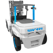 Вилочный электромобильный погрузчик CPD 100 SHANN