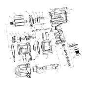 Запчасть к гайковерту ECO AIW-1500S, Прокладка (RP9509-15)