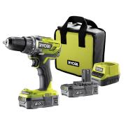 ONE + / Дрель-шуруповерт RYOBI R18DD3-220S