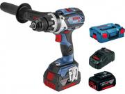 Аккум. дрель‑шуруповерт BOSCH GSR 18V‑85 C L‑BOXX + 2 аккум.