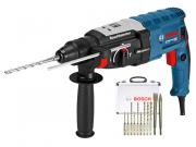 Перфоратор BOSCH GBH 2‑28 L‑Case + набор оснастки
