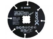 Круг отрезной 115х1.0x22.2 мм для дерева X‑LOCK Carbide Multi Wheel BOSCH (подходит для всех типов УШМ)