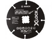 Круг отрезной 125х1.0x22.2 мм для дерева X‑LOCK Carbide Multi Wheel BOSCH (подходит для всех типов УШМ)