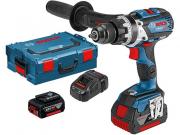 Аккум. ударная дрель‑шуруповерт BOSCH GSB 18V‑85 C L‑BOXX (18.0 В, 2 акк., 5.0 А/ч Li‑Ion, 2 скор., 85 Нм, шурупы до 10 мм, сверление в металле до 13 