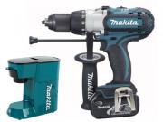 Аккум. ударная дрель‑шуруповерт MAKITA DHP 451 RFE в чем. + аккум. кофеварка DCM 500 Z [DHP451RFEA1]
