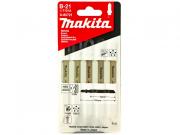 Пилка лобз. по пластику B‑21 (5 шт.) MAKITA (пропил прямой, тонкий, быстрый рез)