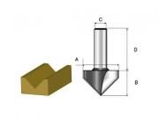 Фреза д/V‑об15,97х12,7х8х32х2Т (MAKITA)