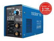 Инвертор сварочный SOLARIS MMA‑200I (230В; 20‑200 А; 70В; электроды диам. 1.6‑4.0 мм; вес 3.4 кг)