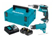 Аккум. шуруповерт MAKITA DFS 452 TJX2