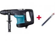 Перфоратор MAKITA HR 5202 C в чем. + Набор буров SDS‑MAX 2 шт. MAKITA (P‑52869)