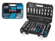 Набор головок и бит 110пр. 1/4",1/2" PRO STARTUL LE MANS (PRO‑110L) (6 граней)