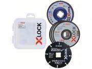 Набор кругов 125х1.0x22.2 мм X‑LOCK BOSCH (5 шт.) (прямой)