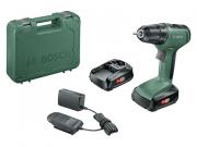 Аккум. дрель‑шуруповерт BOSCH UniversalDrill 18 в кейсе