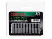 Насадка TORX T15*25 1/4" 10шт блистер TOPTUL (FSEA0815G)