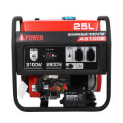 Портативный бензиновый генератор A‑iPower A3100E