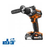 Ударная дрель‑шуруповерт аккумуляторная AEG BSB 18 CBL LI‑202C [4935448462]