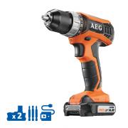 Дрель‑шуруповерт ударный AEG BSB18C2LI‑202CKIT1 [4935464891]