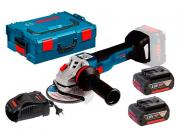 Аккум. углошлифмашина BOSCH GWS 18V‑10 L‑BOXX