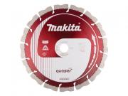 Алмазный круг 230х22,23 мм по ж/бетону сегмент. Quasar MAKITA (сухая резка)