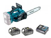 Аккум. пила цепная MAKITA DUC 302 Z шина 30 см (12"), 3/8, 1.3 мм + АКЦИЯ (2 аккмулятора и зарядное) (18.0 В)