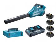 Аккум. воздуходувка MAKITA DUB 362 Z + АКЦИЯ (4 аккумулятора и зарядное в комплекте) (18.0 В, 804 м3/ч, 54 м/с, вес 3.5 кг)