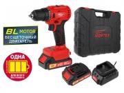 Аккум. дрель‑шуруповерт WORTEX BD 2025 DLi в чем. ALL1 (18.0 В, БЕСЩЁТОЧНЫЙ, 2 акк., 2.0 А/ч Li‑Ion, 2 скор., 50 Нм, шурупы до 9 мм)