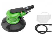Пневмошлифмашина эксцентриковая ECO ASP12‑150V (150 мм / 6"; Эксцентр.: 5 мм; 10 000 об/мин; 180 л/мин)