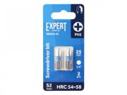 Насадка крестообразная PH2 25мм  2шт EXPERT STARTUL (SE8522‑25) (бита Phillips магнитная)