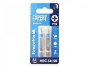 Насадка крестообразная PH1 50мм  2шт EXPERT STARTUL (SE8521‑50) (бита Phillips магнитная)