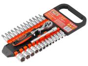 Набор головок и бит 28пр. 1/4" PRO STARTUL (PRO‑42814) (6 граней)