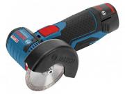 Аккум. углошлифмашина BOSCH GWS 12V‑76 в кор. (12.0 В, 1 акк., 2.0 А/ч, Li‑Ion, диск 76х10.0 мм)