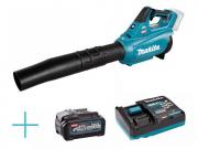 Аккум. воздуходувка MAKITA UB001GZ + АКЦИЯ ( 1 акк. BL4040, зар. устройство DC40RA) (40.0 В, 1 акк., Li‑Ion, ЗУ, 960 м3/ч, 65 м/с, вес 3.9 кг)