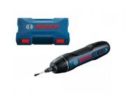 Аккум. шуруповерт BOSCH Go 2 в кейсе (3.6 В, 1 акк., 1.5 А/ч Li‑Ion, 1 скор., 5 Нм, шурупы до 5 мм)