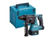 Аккум. перфоратор MAKITA DHR 242 Z в MAKPAC‑4 (18.0 В, БЕЗ АККУМУЛЯТОРА, 2.4 Дж, вес 3.3 кг)