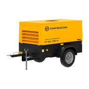 Дизельный винтовой компрессор ET‑Compressors ET SDL 175T‑7 на шасси с опцией "Зимний пакет"