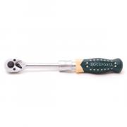 Вороток шарнирный с резиновой ручкой 1/4'' Rock FORCE 150мм [RF‑8012150]