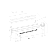 Запчасть Пружина подачи для Meite MT8016 (AA33J‑038A) 