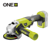 ONE + / Углошлифмашина RYOBI R18AG‑0 (без батареи)