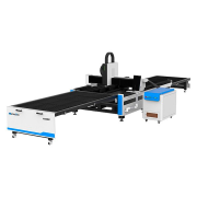 Оптоволоконный лазерный станок (сменные столы/ручная смена) MetalTec 1530С (RAYCUS3000W) (BN‑1530) 