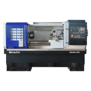 Токарный станок c ЧПУ с прямой станиной MetalTec CK 40x750 (ПРОФИ/Механический патрон/Siemens 808DA/8‑ми поз.револьверная голова)