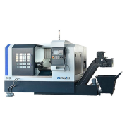 Токарный станок ЧПУ с наклонной станиной MetalTec ТС 45х500 (Пром/12‑ти поз.револьверная голова/стружечный конвейер/деталеуловитель/измерение и привязка инструмента)
