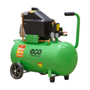 Компрессор ECO AE‑501‑4 (260 л/мин, 8 атм, коаксиальный, масляный, ресив. 50 л, 220 В, 1.80 кВт)