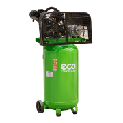 Компрессор ECO AE‑1005‑B2 (380 л/мин, 8 атм, ременной, масляный, вертикальный ресив. 100 л, 220 В, 2.20 кВт)